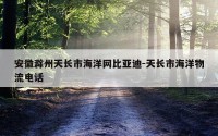 安徽滁州天长市海洋网比亚迪-天长市海洋物流电话