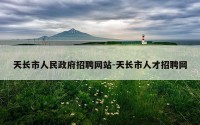 天长市人民政府招聘网站-天长市人才招聘网