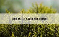 甜酒是什么?-甜酒是什么味道